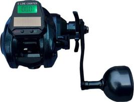 Angelrolle mit leichtem LED-Bildschirm, Hochgeschwindwindigkeits-Angelrolle für Boote, See, Angeln, 7,2:1, Übersetzung, 8 kg, Angelrolle