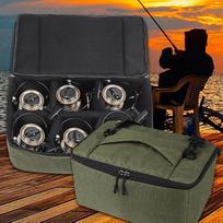 Angelrollen-Tasche, Tackle-Tragetasche für Baitcast-Rollen, Angelschiff-Aufbewahrung, Schutzhülle