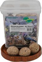 Anhaltiner Fat Balls 30 vnt. be tinklelio su vabzdžiais Paukščių maistas Laukinių paukščių maistas Tit maistas Pagaminta Vokietijoje