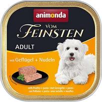 animonda Vom Feinsten Adult Dog Food, drėgnas maistas suaugusiems šunims, su paukštiena ir makaronais, 22 x 150 g