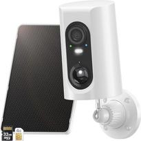 ANRAN 4G LTE lauko stebėjimo kamera, be WLAN su SIM kortele, 2K saulės kamera lauke su spalvotu naktiniu matymu, PIR judesio jutikliu ir dvipusiu garsu, IP66 atspari vandeniui, suderinama su "Alexa", pridedama 32GB SD kortelė