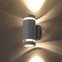 Apvalus LED sieninis šviestuvas, lauko šviestuvas, IP65 sieninis šviestuvas, pagamintas iš aliuminio, vandeniui atsparus sieninis apšvietimas, lauko šviestuvas, skirtas naudoti patalpose ir lauke, lauko apšvietimas su ETL sertifikatu, šiltai baltas