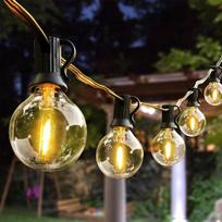 AVANLO LED pasakų žibintai Lauko 45,7 m / 150 pėdų Patio pasakų žibintai Lauko nedūžtantys 75 + 3 G40 lemputės Vandeniui atsparus sodas, balkonas, vestuvės, šalys, pasakų žibintai rutuliai patalpoje