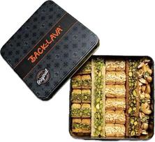 Back-lava arabische Baklava Box Mischung aghati pistazie Leckeres Dessert aus dem Nahen Osten Perfekt für Weihnachten, Geburtstag, Vatertag - Dessertkorb Geschenke (470 gr.)