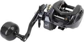 Baitcast-Rolle, Rechtshändige Baitcast-Angelrolle, 7,2:1 Übersetzungsverhältnis mit Kohlefaser und Aluminiumlegierung, 35,3 Lb Bremse, 12-stufige Bremse, Langer Griff für Meerwasserangler