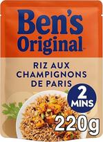 Ben's Original Reis mit Champignons de Paris, 2 min (1 x 220 g)