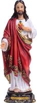 Biblegifts Florencijos Jėzaus Širdies statulėlė 12" 12" Tradicinio itališko dizaino dervos Kristaus Sacré Coeur auksinės kolekcijos dėžutėje