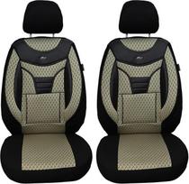 BREMER SITZBEZÜGE Sėdynių užvalkalai, suderinami su Fiat Ducato 250 vairuotojo ir keleivio sėdynėmis nuo 2006 m. Spalvos numeris: 902 Black/Beige/Black 902, 2 pakuotės (1 pakuotė)