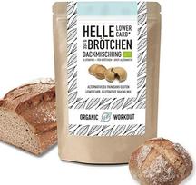 Bright Mažiau angliavandenių turinčios duonos kepimo mišinys, 350 g, su rūgpieniu, ekologiškas, veganiškas, be glitimo, daug baltymų turintis kaimiškos duonos kepinys, maistas be grūdų, ekologiška treniruotė