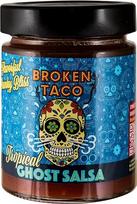 BROKEN TACO Tropical Ghost Salsa Sauce - Fruchtig-scharfe Salsa mit Carolina Reaper Chili - 240 g im Glas