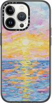 CASETiFY "iPhone 13 Pro" kompaktiškas dėklas 4ft 2X karinės klasės apsauga nuo kritimo plonas lengvas matinis saulėlydis skaidrus juodas