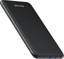 Charmast 26800 mAh "Power Bank" išorinis akumuliatorius "Lightning Type-C Micro USB" nešiojamasis plonas įkroviklis, skirtas "MacBook" "iPhone" "iPad" "Nexus" "Samsung" "Huawei" kitiems išmaniesiems telefonams