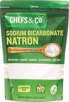 CHEFS & CO Natron 1kg - Reines Natron Pulver in Lebensmittelqualität, 100% Sodium Bicarbonate / Backsoda, Natriumbicarbonat E500(ii), aluminiumfrei, glutenfrei & BPA-frei