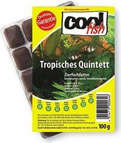 Cool Fish - Tropical Quintet 30 x 100g Blister Pack Žuvų maistas Žuvų maistas Akvariumas Žuvų maistas