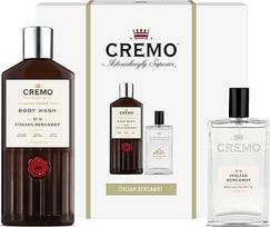 CREMO Italian Bergamot Gift Set for Men - Eau de Toilette 100 ml + Shower Gel 473 ml - Pikantiškas aromatas