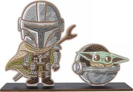 CRYSTAL ART Mandalorian & Grogu Duo Buddies XL rinkinys Dvigubi draugai