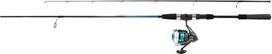 Daiwa rinkinys Angelrute + Angelrolle Firespin Fs 802 Hfs + Fs 3000 - 2,40 m - 415 g - P 14 - 42 g - 126 cm - Tmv.82 cm - PACKFSSW03