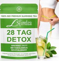 De-tox Tee, Kräutertee Zum Abnehmen, 28 Tage Cleanse Tee Einzigartige Mischung aus Lotusblatt, Cassia-Samen, Moringa-Samen & Grüner tee, sanfter Kräutergenuss für eine bewusste Ernährung