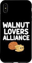 Dėklas iPhone XS Max Walnut Lovers Alliance Riešutai Sėklos Sveiki baltymai, knusprig