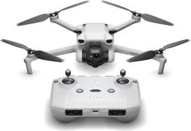 DJI Mini 3 - lengvas ir sulankstomas mini kameros dronas su 4K HDR vaizdo įrašu, 38 min. skrydžio trukme, realiu vertikaliu fotografavimu ir išmaniosiomis funkcijomis
