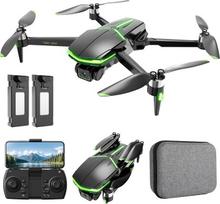 Drone mit Kamera 4K für Anfänger mit Bürstenlosem Motor, Kinderdrohne mit 2 Akkus 46 Min Flugzeit, einfacher Flug, RC Quadcopter mit Höhenhaltung, One-Key Start, Spielzeug Geschenk für Jungen (Black)
