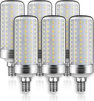 E14 LED kukurūzų lemputės, 6 vnt. [3000K šiltai balta | 25W=200W | 220-240V] - nedegios, skirtos namams, biurui, restoranui, bibliotekai ir kt.