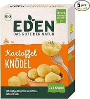 EDEN bulvių koldūnai pusiau ir pusiau, 5 vnt. (5 x 230 g)