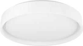 EGLO connect.z Smart Home Massignano-Z ZigBee + Matte LED lubų šviestuvas su nuotolinio valdymo pulteliu, programėle ir valdymu balsu "Alexa", šilta balta / šalta balta, RGB, reguliuojamo apšvietimo lubų šviestuvas, baltas, skersmuo 40 cm