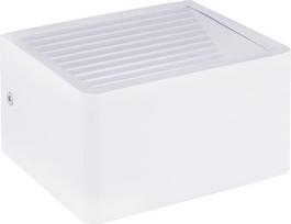 EGLO Doninni 1 LED lauko sieninis šviestuvas, 1 lemputės lauko šviestuvas, aliuminis / plastikas, spalva: balta, IP44