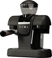 Espresso kavos aparatas su malūnėliu, 20 barų, 20 malimo lygių, jutiklinis ekranas, pieno putotuvas, 220 g kavos pupelių talpykla, 800 ml vandens rezervuaras, filtruotos kavos ir espreso kavos derinys, juodas
