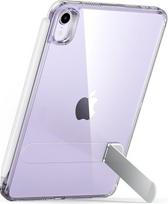 ESR "iPad Mini 7" dėklas 2024, "iPad Mini 6" dėklas 2021 su "Boost" stovu, 8,3 colio, 3 stovų režimai, plonas ir lengvas, apsaugotas nuo pageltimo, palaiko "Pencil Pro" pieštuką, permatomas | Dėklas 2024