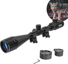 ESSLNB Oro šautuvo optinis taikiklis 3-9 x 50 AOEG Mil Dot diapazono ieškiklis su 20 mm-22 mm/0,78-0,86 colių tvirtinimo ir apsauginiu dangteliu medžioklei Airsoft ir arbaletui
