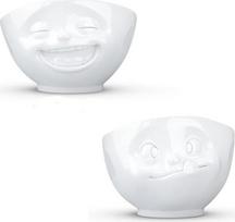 FIFTYEIGHT PRODUCTS dubenėlių rinkinys, 2 vnt. + "Sweet Surprise", TV puodeliai, 500 ml, "Laughing and Delicious