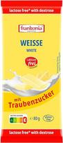 frankonia CHOCOLAT White su gliukoze, be laktozės ir glitimo, 80 g