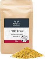 Freaky Orient Premium BBQ Rub | Grilio prieskoniai ir sausas marinatas mėsai, žuviai | Rytų prieskoniai su čili ir ciberžole | 250 g Pfefferdieb®