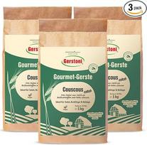 Gerstoni Miežių kuskusas 3 x 1 kg, be kviečių, Powerfood iš regioninių kultūrų, prekinis ženklas: Gerstoni