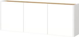 Germania 1345-513 GW-Libbiano batų spinta, balta / Navarro ąžuolas Nb, mažo gylio 138 x 52 x 25 cm (plotis x aukštis x gylis)
