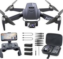 GPS Drohne mit Kamera 4K UHD für Erwachsene - 90 Min Flugzeit, lange Reichweite, Auto Return, automatisches Folgen, bürstenloser Motor, 5G FPV RC Quadcopter für Anfänger von NAFYRE N11 PRO