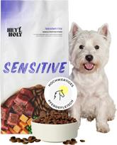 HEY HOLY Sensitive Dog Food Horse, hipoalerginis sausas maistas be grūdų jautriems šunims, maksimalus suderinamumas dėl sumažintos alergijos formulės, natūralūs ingredientai