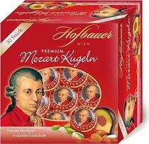 Hofbauer Wien Mozart Balls Dark Box 600 g (30 vnt.)