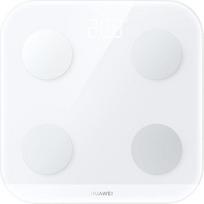 HUAWEI svarstyklės 3, išmaniosios riebalų KMI kūno svarstyklės, "Bluetooth" ryšys, 10+ matavimo rodiklių, kūno sudėties analizė, baltos spalvos