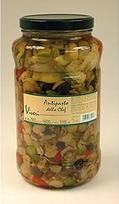 Inkrustuoti mišrūs "Antipasti" - "Antipasto dello Chef" saulėgrąžų aliejuje, 2,9 kg