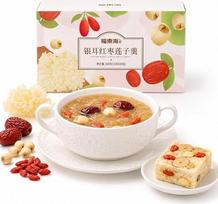 Instant Lily & White Fungus Dessert 90 G (6 X 15 G) - 60er Jahre Heiß Gebrüht, Kein Kochen, Gefriergetrocknet, Tragbare Tonic-Suppe