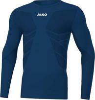 JAKO vyriški funkciniai marškinėliai su ilgomis rankovėmis "Comfort Shirt 2.0", patogūs sportiniai apatiniai drabužiai, besiūliai ir prigludę prie kūno bėgimo marškinėliai su minkšta rankena