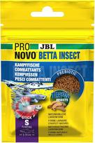JBL Pronovo Betta Betta vabzdžių lazdelės, skirtos 3-10 cm beta žuvims, žuvų maistas lazdelėmis, S dydis, 20 ml