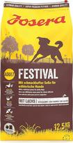 JOSERA Festival (1 x 12,5 kg) | Suaugusiems | Aukščiausios kokybės sausas maistas suaugusiems išrankiems šunims | Lašiša ir paukštiena | Skanus padažas - galima mirkyti | Be kviečių | Šunų maistas | Pakuotė po 1 vnt.