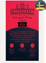 Keltercraft K01 vyno mielės [10g: 50L portveino arba baltojo vyno] Sausosios mielės Maistinės mielės Bordeaux | Pasigaminkite savo vyną!
