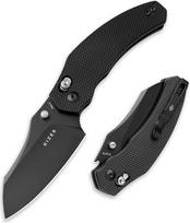 Kizer Bulldog kišeninis peilis, 7,62 cm Nitro V plieno geležtė, sulankstomas peilis, aliuminio rankena, medžioklinis peilis su dvipusiu užraktu, Sheepsfoot užraktas, mažas EDC peilis vyrams ir moterims, V3672A1