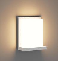Kligthen LED lauko sieninis šviestuvas, 3000 K vidaus sieninis šviestuvas, 30 W namų sieninis šviestuvas, IP65 lauko sieninis šviestuvas, sieninis šviestuvas terasai, sodui, baltas