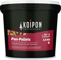 KOIPON Pon Pellets 3 mm 3,5 kg, maistas tvenkinio žuvims, plūduriuojantis maistas visiems metams, maistas tvenkiniams, Koi maistas ir auksinių žuvelių maistas